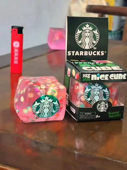 Needoh Nice Cube Sensory Stress Reliever Fidget Tool for Anxiety &Focus Desk Sensory Cube for Adults & Anti-Anxiety Squeeze Kids