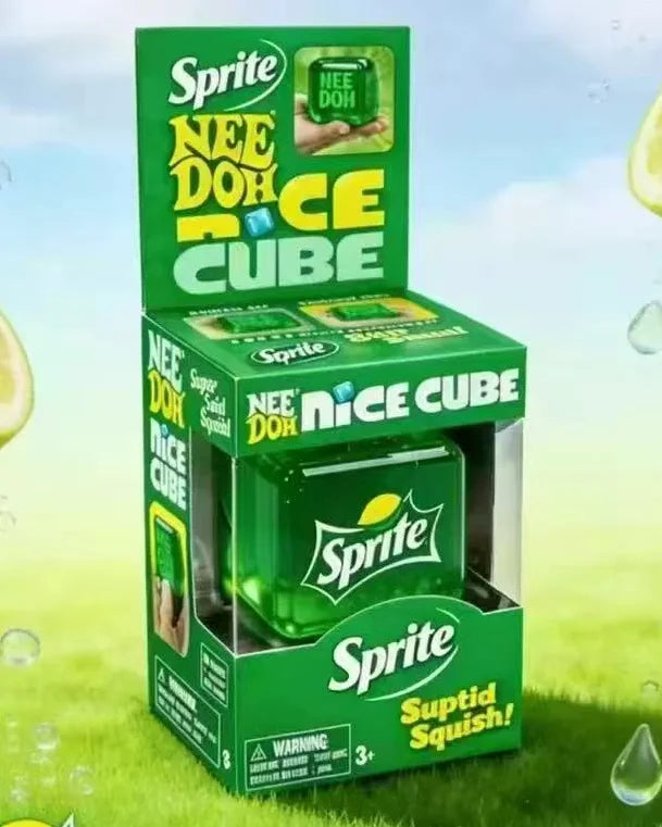 Needoh Nice Cube Sensory Stress Reliever Fidget Tool for Anxiety &Focus Desk Sensory Cube for Adults & Anti-Anxiety Squeeze Kids