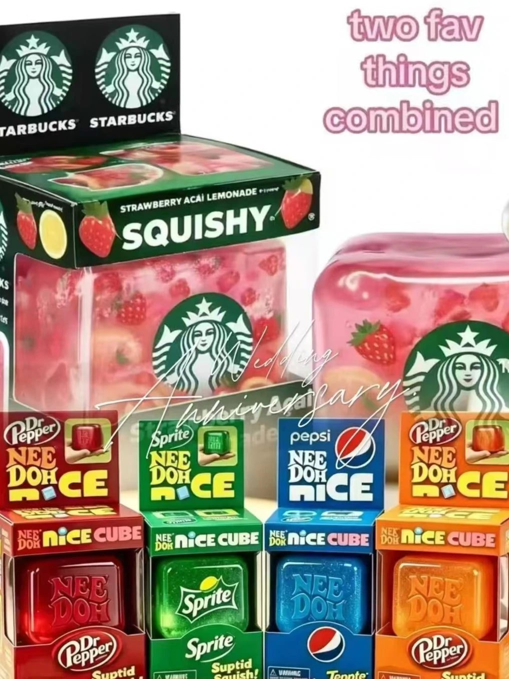 Needoh Nice Cube Sensory Stress Reliever Fidget Tool for Anxiety &Focus Desk Sensory Cube for Adults & Anti-Anxiety Squeeze Kids